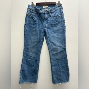 MADEWELL | Mid-Rise Kick Out Jeans | Size 27P